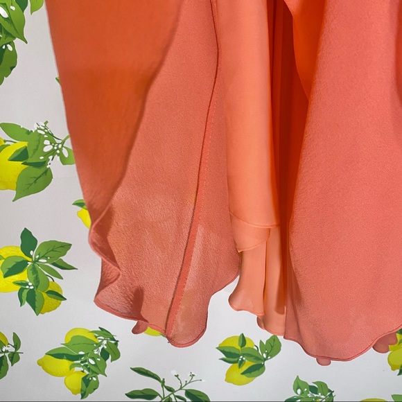 Badgley Mischka Silk Midi Dress - Picture 6 of 9